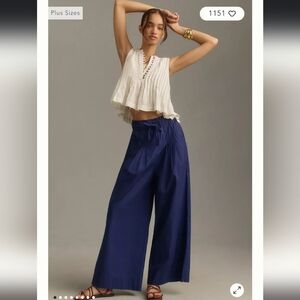 Maeve skirty utility wide leg trousers